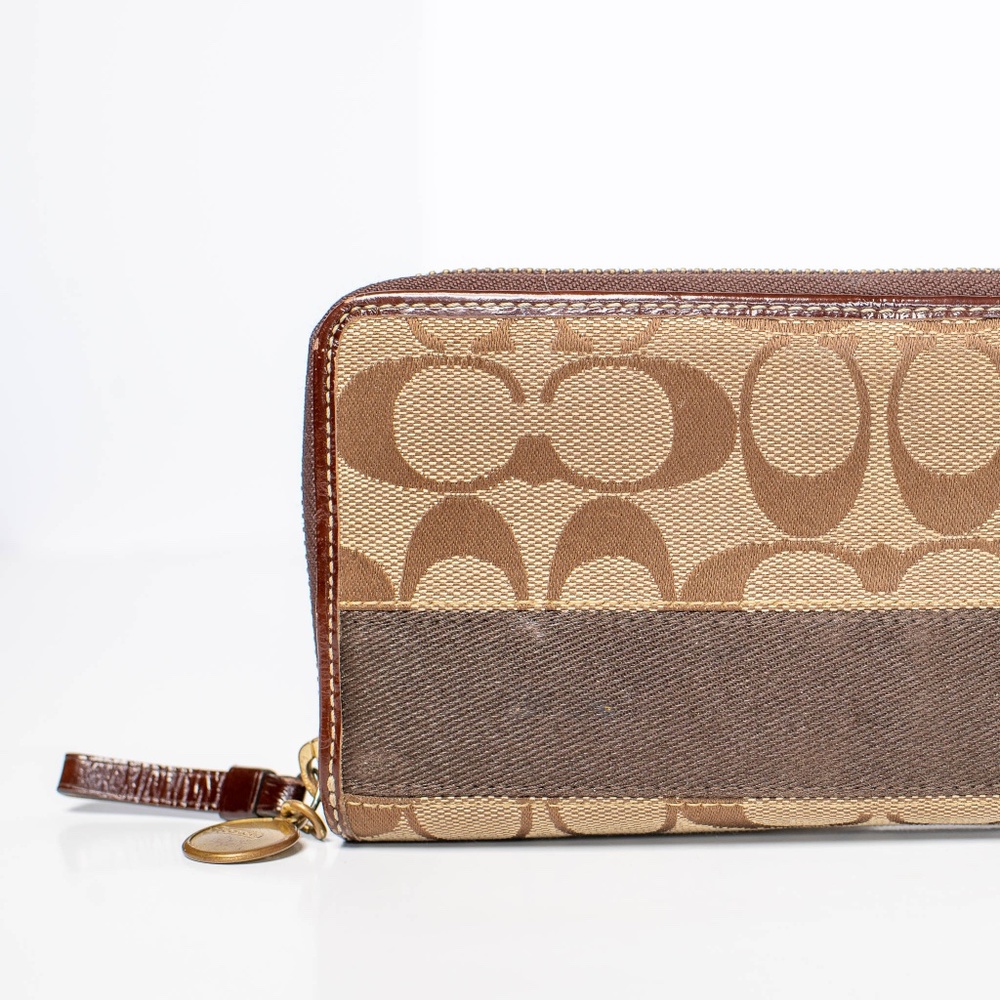 Coach Accordion Zip Wallet